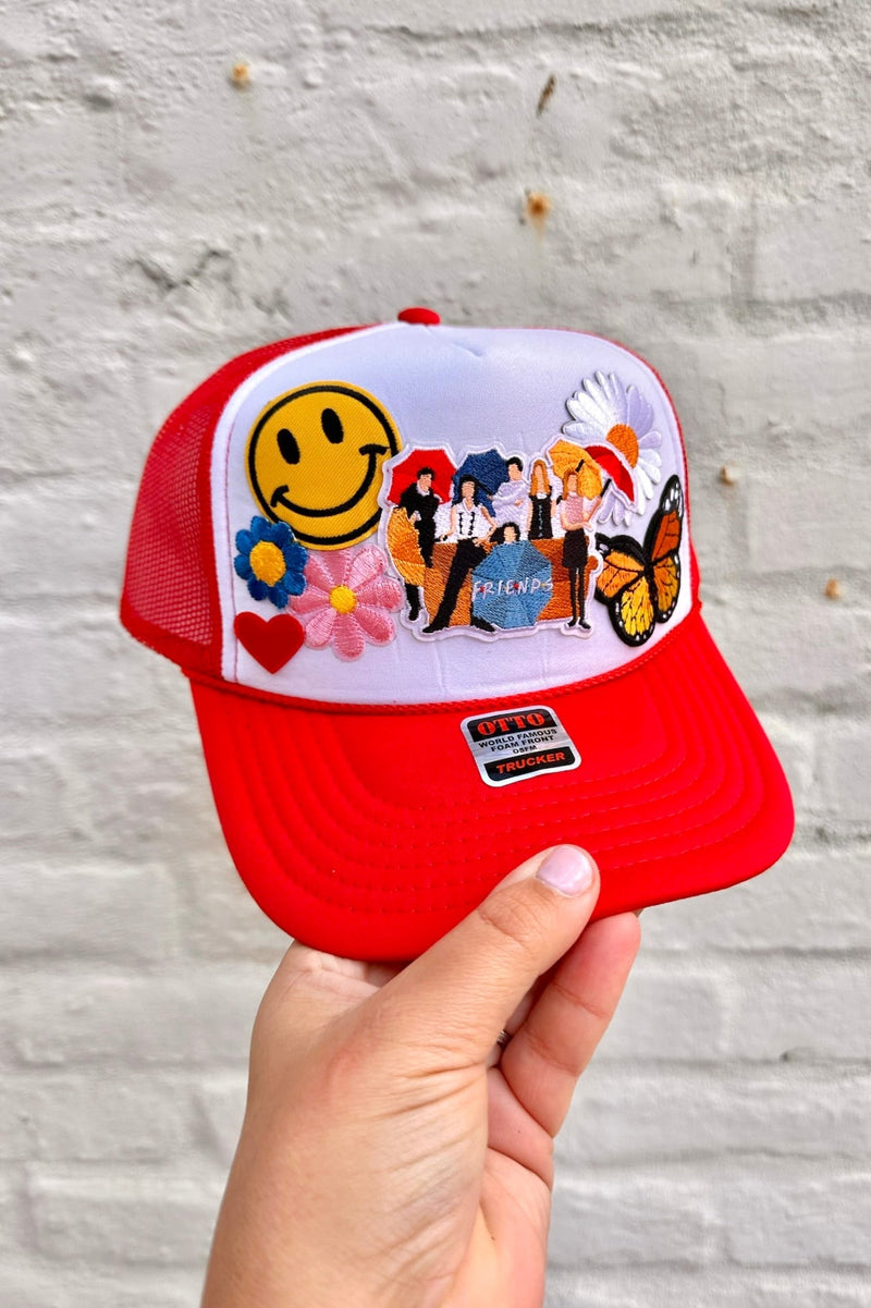 ONE OF A KIND "The Friends" Trucker Hat Wild Bohemian 