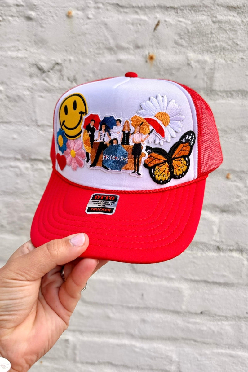 ONE OF A KIND "The Friends" Trucker Hat Wild Bohemian 