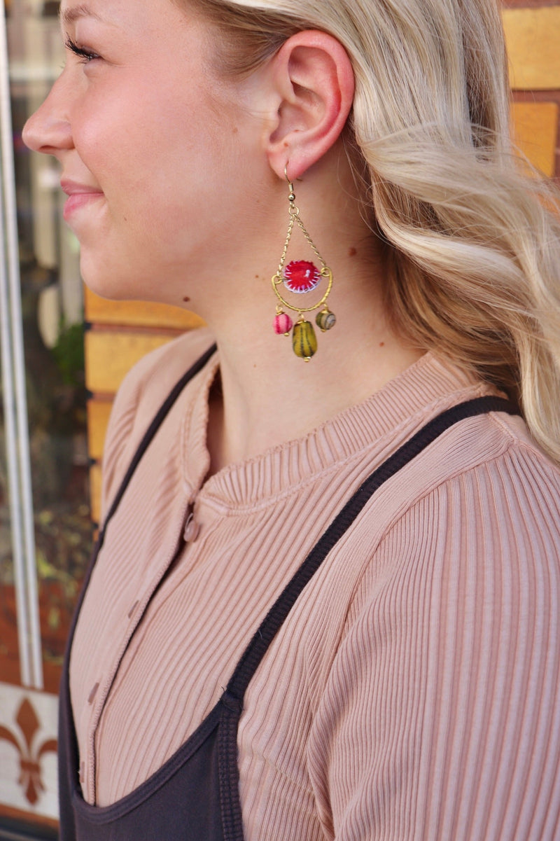 Cierra Teardrop Earrings Wild Bohemian 