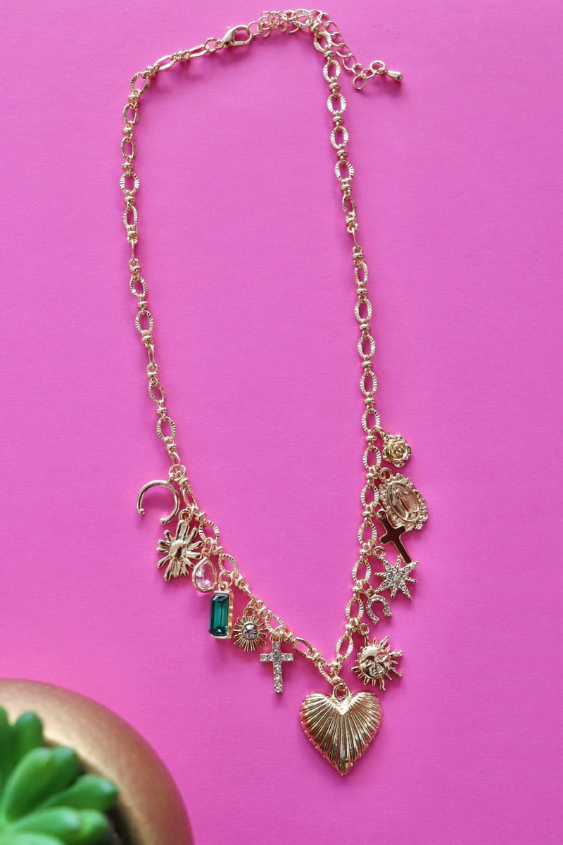 Ethereal Charm Necklace Wild Bohemian 