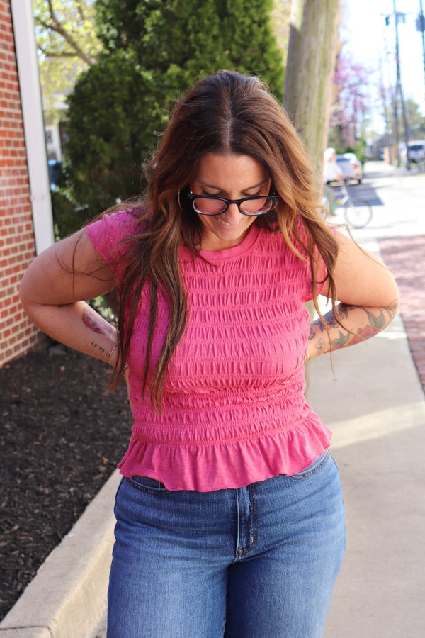 Free People Sylvie Tee in Soothing Petal Wild Bohemian 