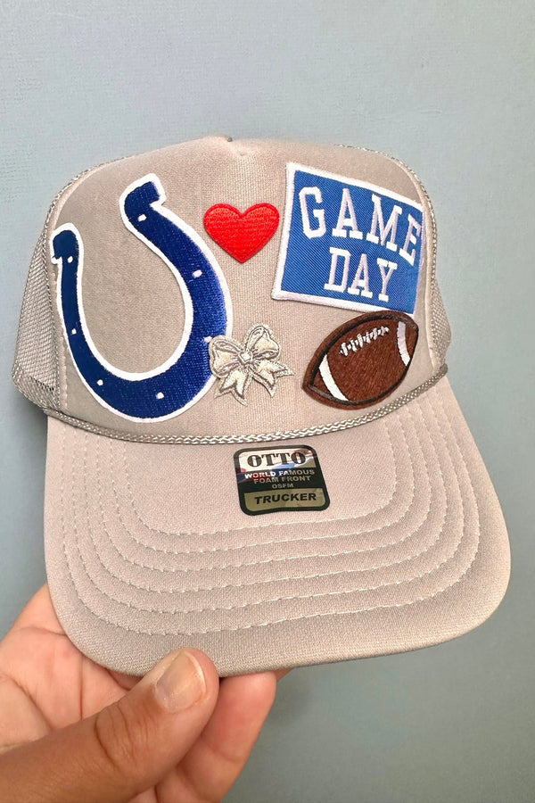 One-of-a-Kind "Game Day" Trucker Hat TRUCKERS Wild Bohemian 