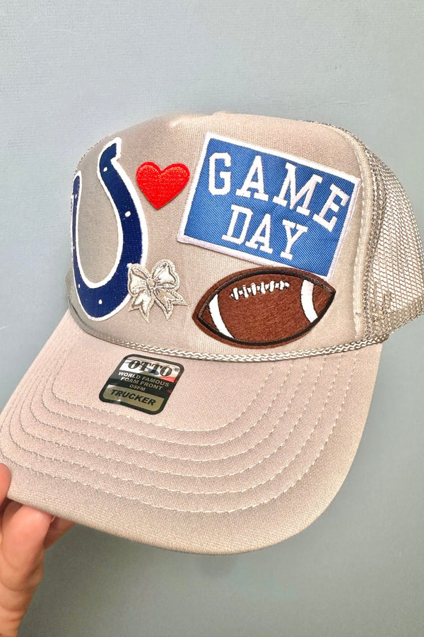 One-of-a-Kind "Game Day" Trucker Hat TRUCKERS Wild Bohemian 