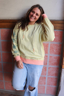 Sunny Shores Knit Hoodie Wild Bohemian 