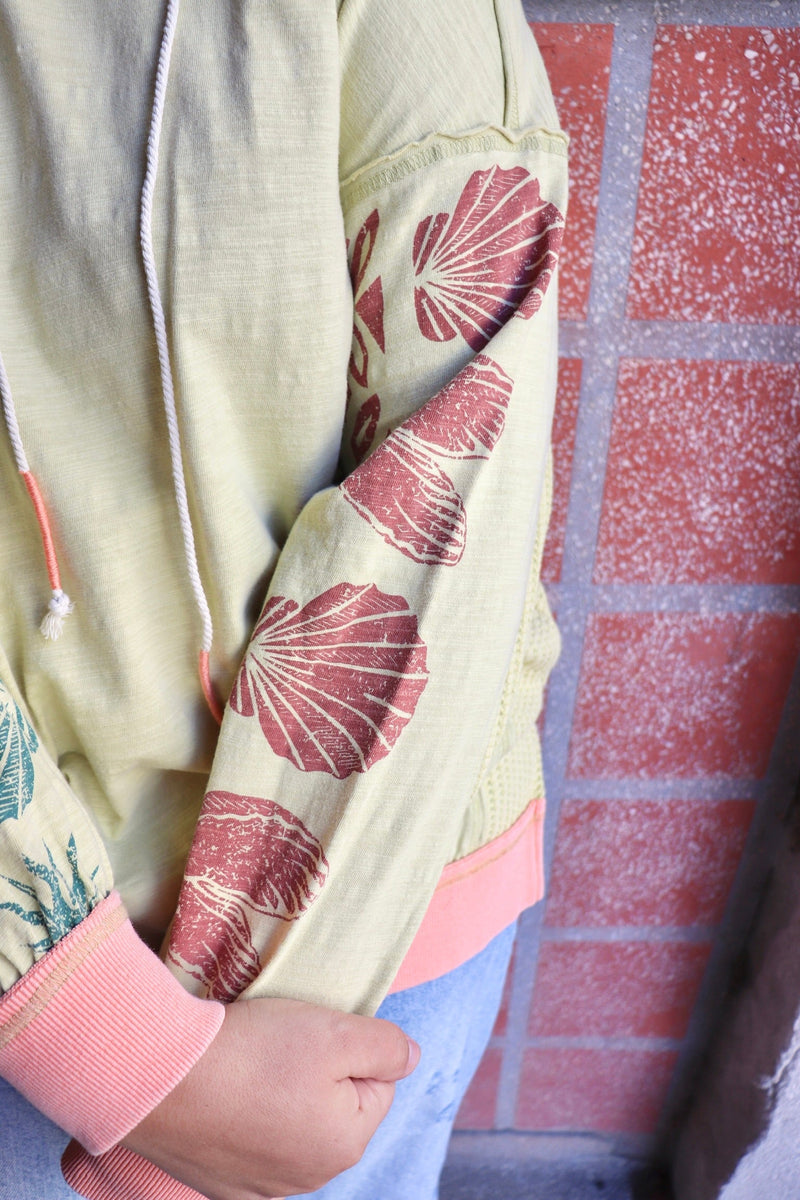 Sunny Shores Knit Hoodie Wild Bohemian 