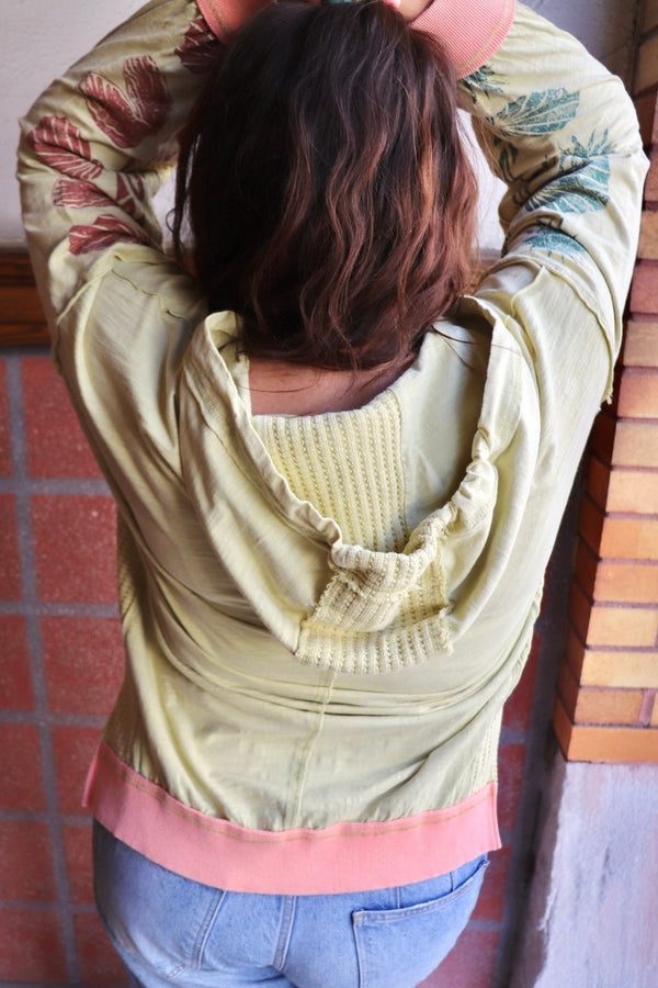 Sunny Shores Knit Hoodie Wild Bohemian 