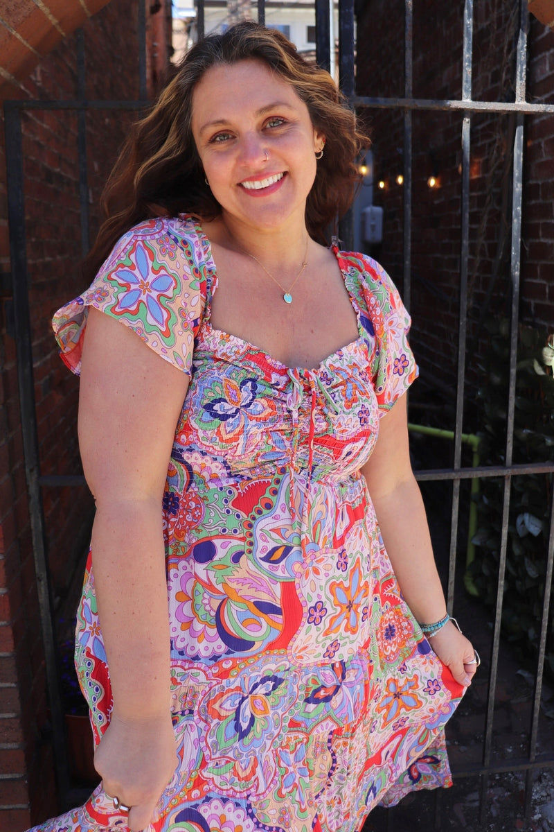 Boho Gardenia Maxi Dress Wild Bohemian 