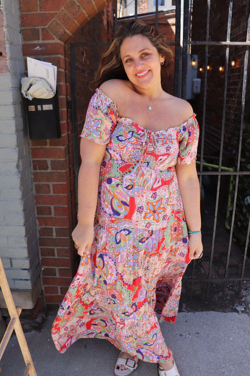 Boho Gardenia Maxi Dress Wild Bohemian 