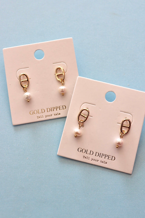 Pearl Drop Earrings Wild Bohemian 
