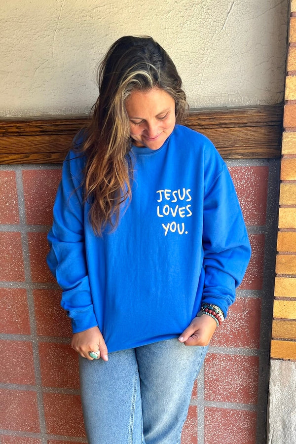 "No Mistake" Crewneck Sweatshirt TOPS JesusLovesYou Co 