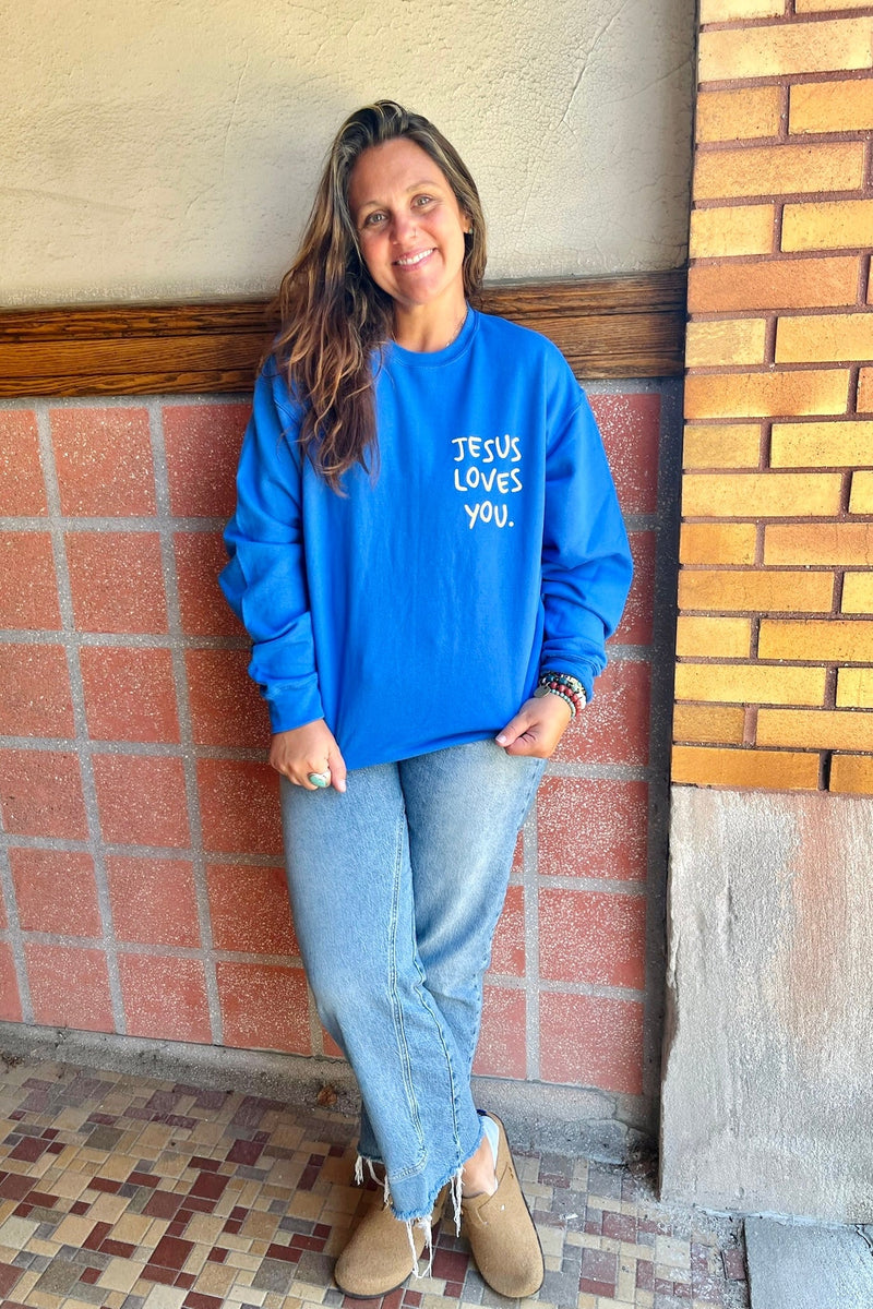 "No Mistake" Crewneck Sweatshirt TOPS JesusLovesYou Co 