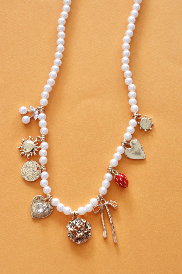 Pearls for the Girls Charm Necklace Wild Bohemian 