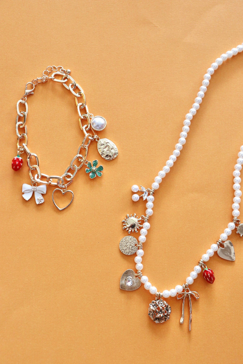 Strawberry Fields Charm Bracelet Wild Bohemian 
