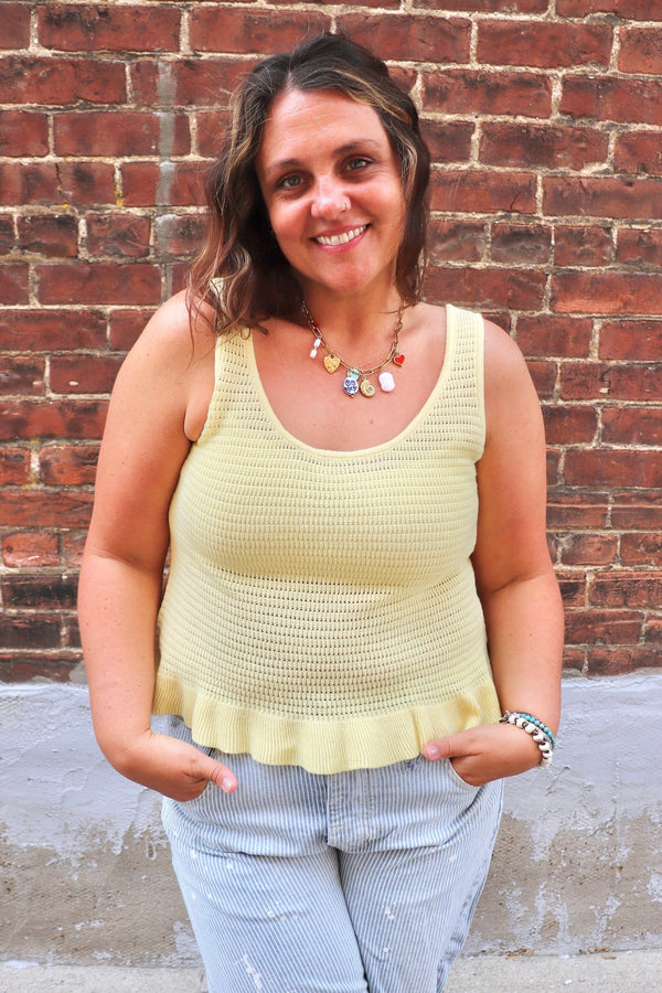 Flutter Butter Knit Tank Wild Bohemian 