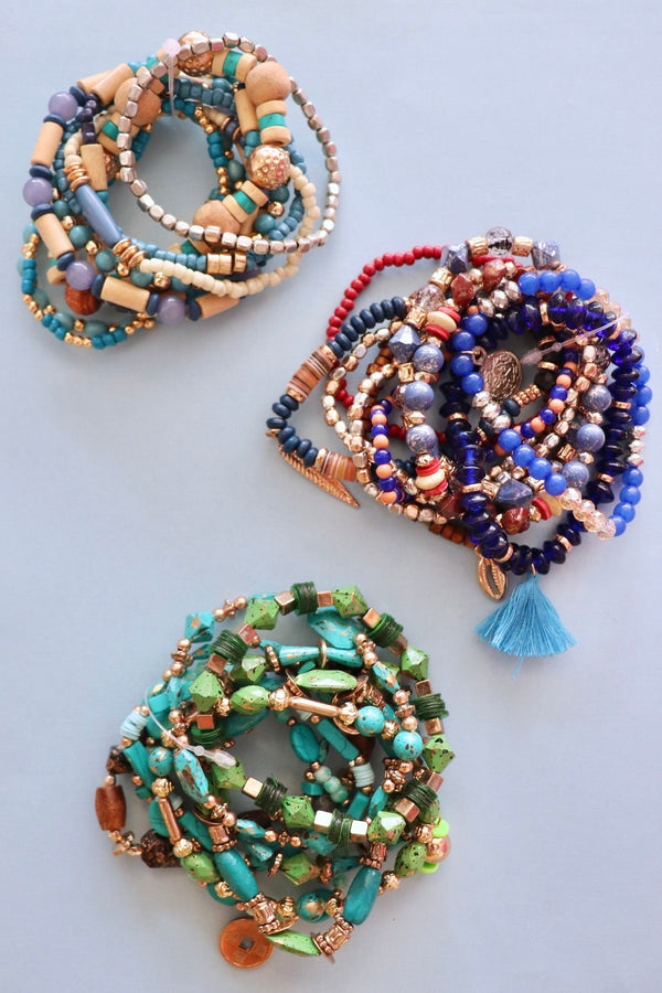 River Bracelet Stacks - 3 Styles Wild Bohemian 