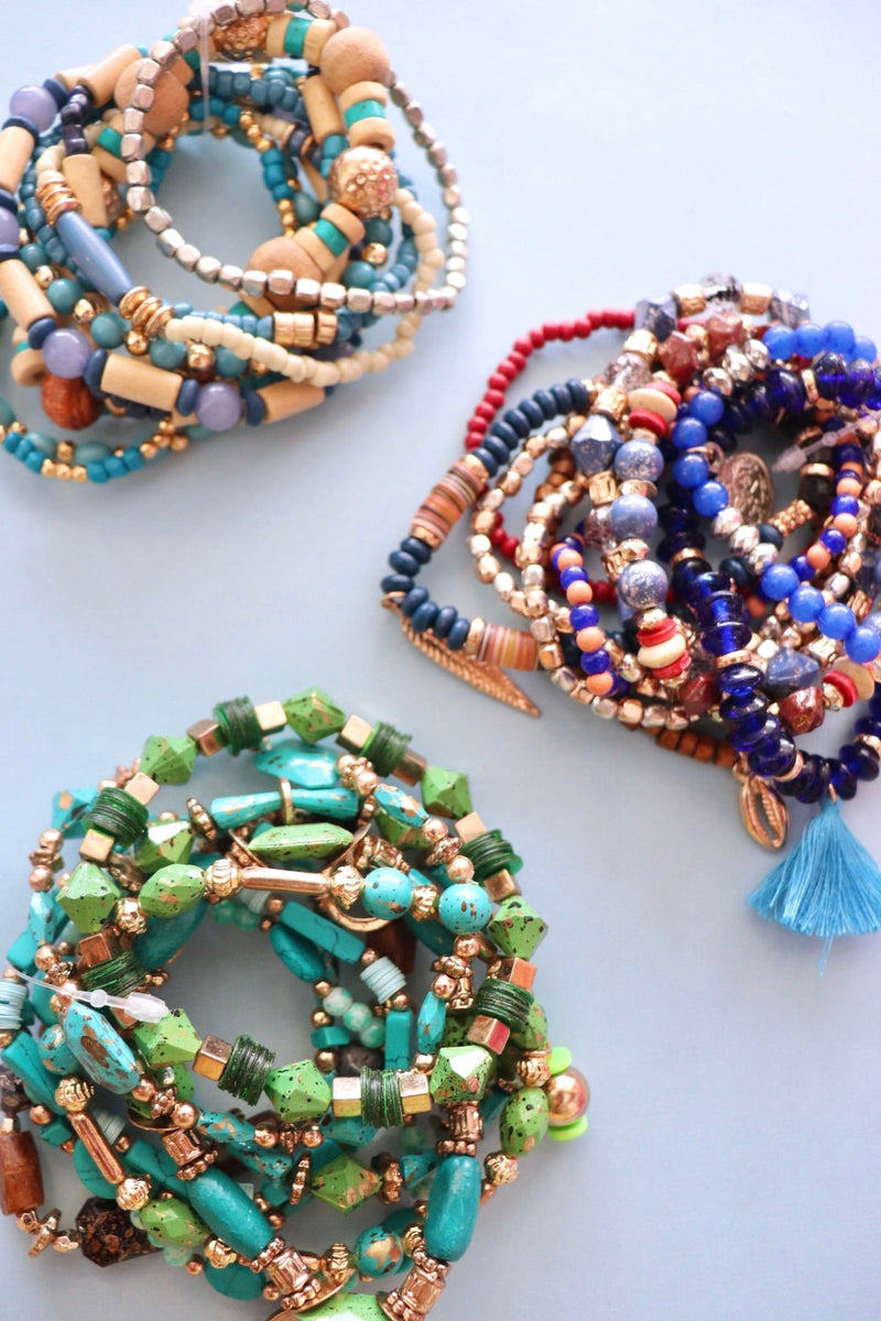 River Bracelet Stacks - 3 Styles Wild Bohemian 