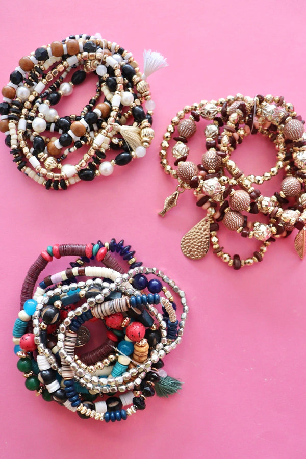 Winnie Bracelet Stacks - 3 Colors Wild Bohemian 