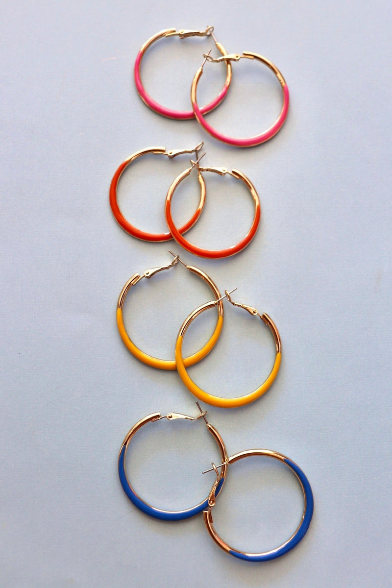 Carefree Hoop Earrings Wild Bohemian 