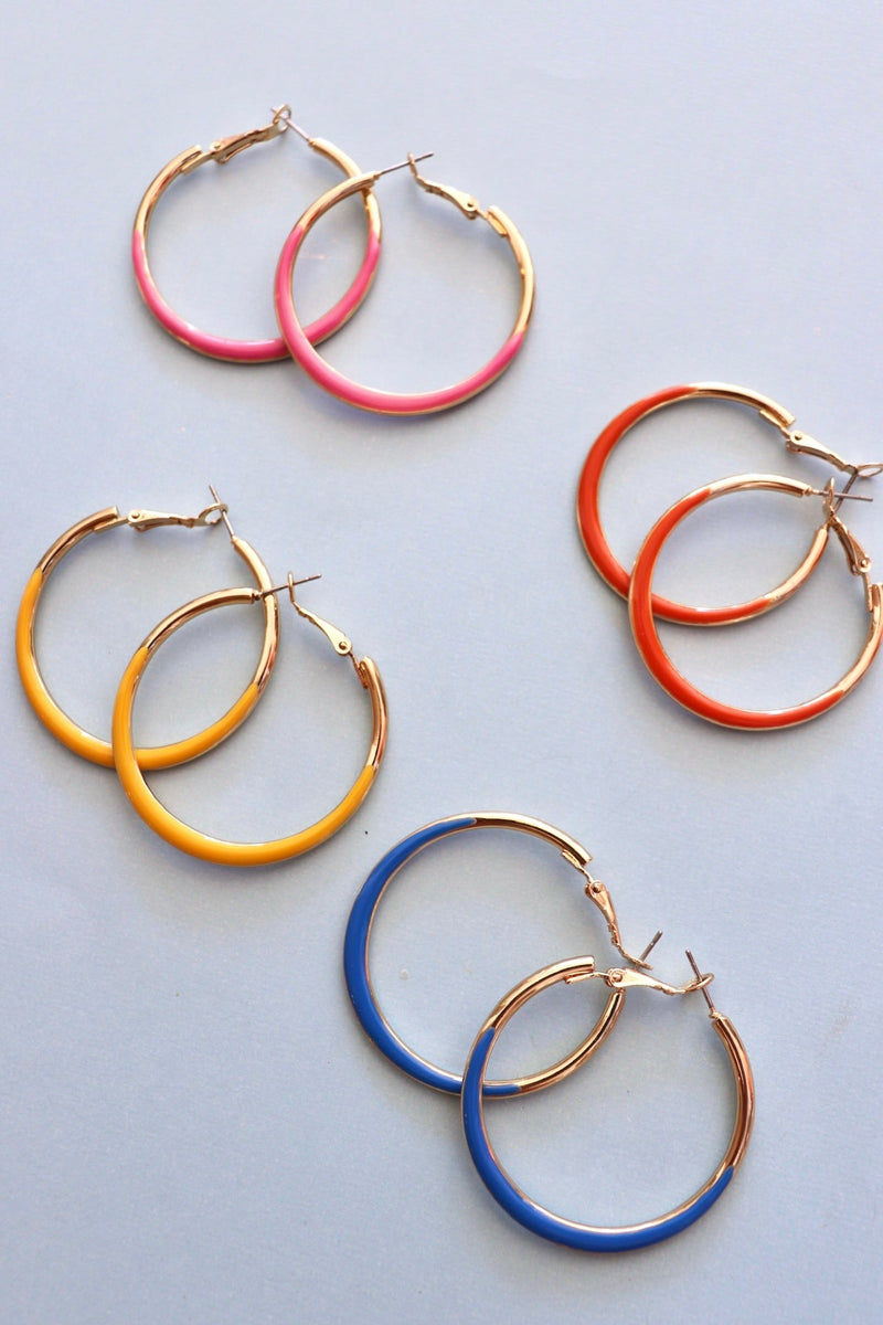 Carefree Hoop Earrings Wild Bohemian 