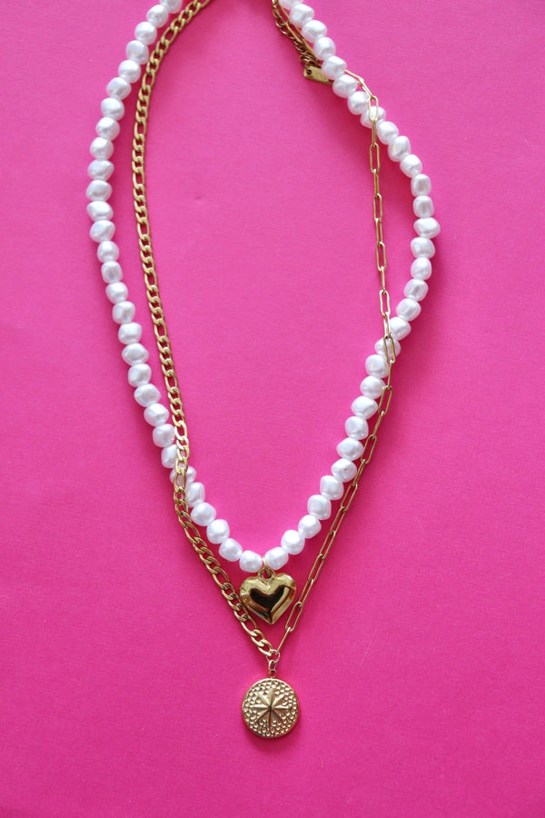 Layered Lorelei Necklace NECKLACES Josslyn 