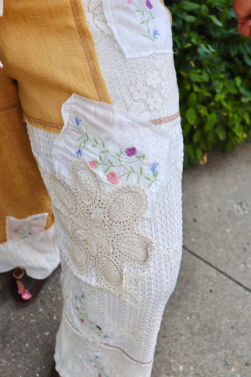 Giselle Crochet Set in Golden SET POL 