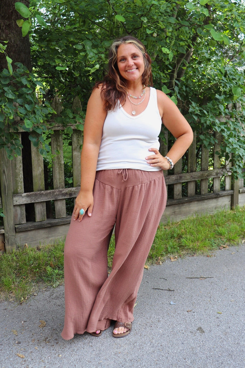Brenna Wide Legs Pants PANTS BUCKETLIST 