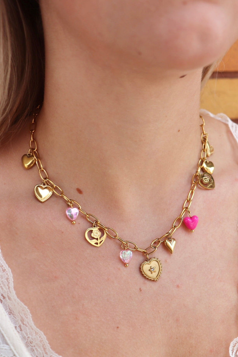 18k Tarnish Free "Mila" Necklace NECKLACES Josslyn 