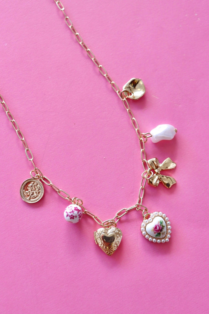 EmmyLou Charm Necklace NECKLACES Josslyn 