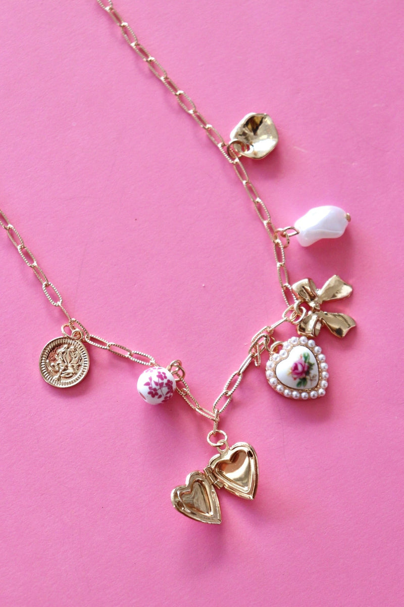 EmmyLou Charm Necklace NECKLACES Josslyn 