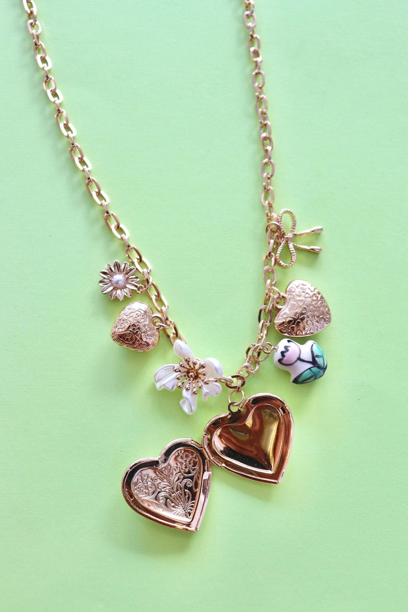 Ramona Charm Necklace NECKLACES Josslyn 