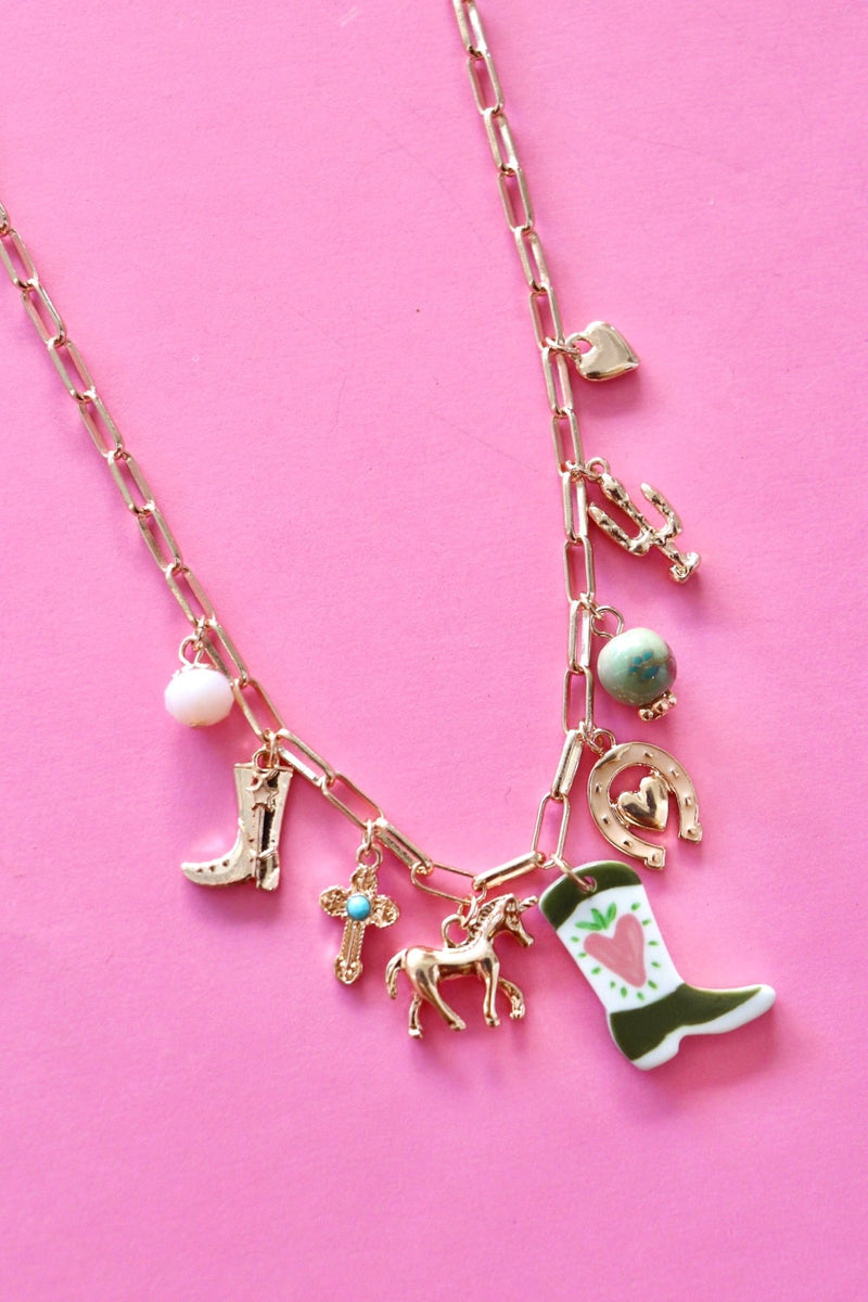 Loretta Charm Necklace NECKLACES Josslyn 