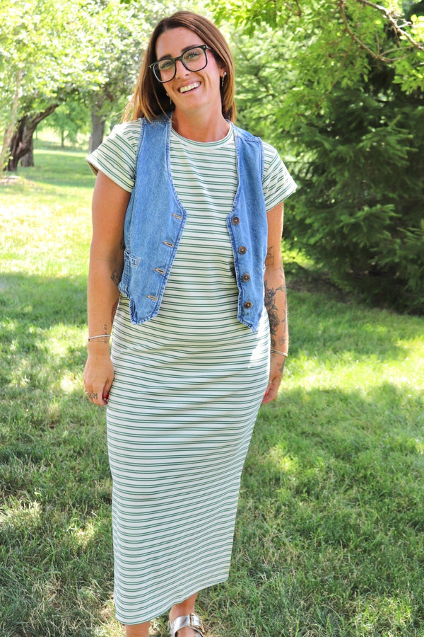 Gwen Maxi T-Shirt Dress DRESSES POLYGRAM 