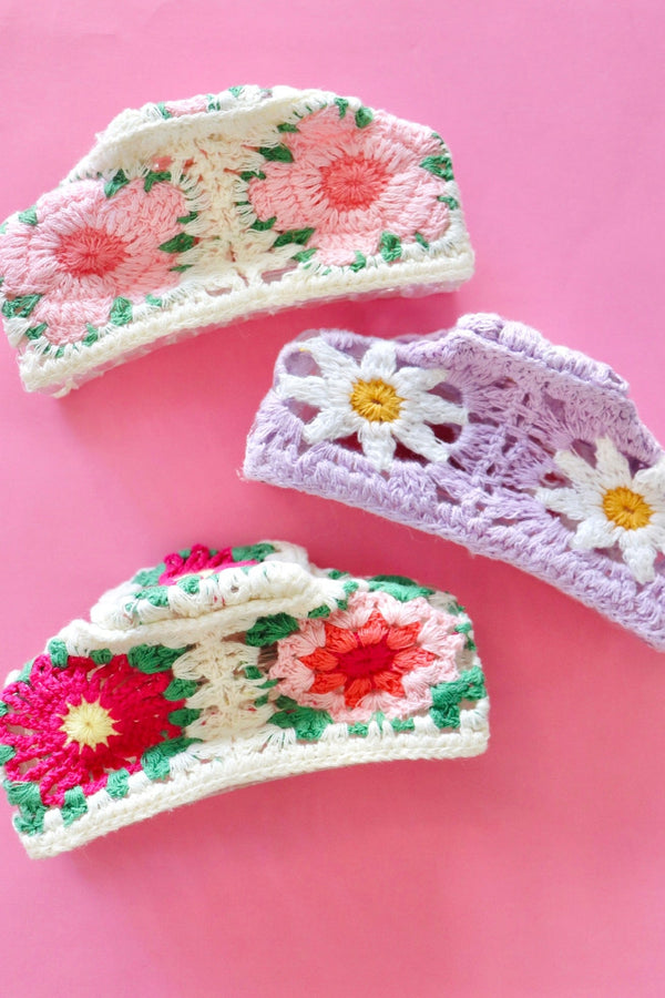 Crochet Hair Claw HAIR ACCESSORIES Josslyn 