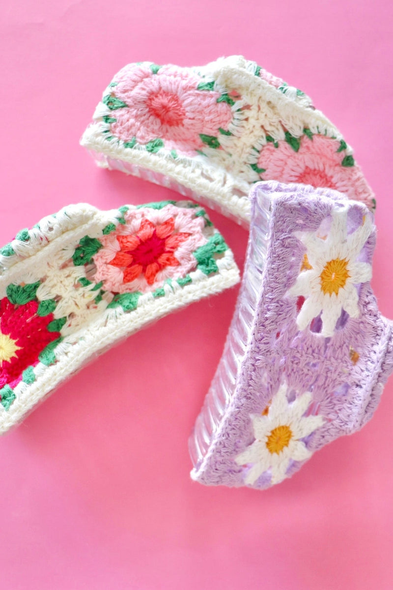 Crochet Hair Claw HAIR ACCESSORIES Josslyn 