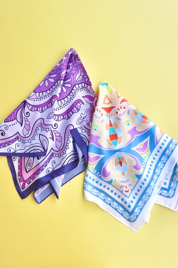 Boho Print Hair Scarves HAIR ACCESSORIES Josslyn 