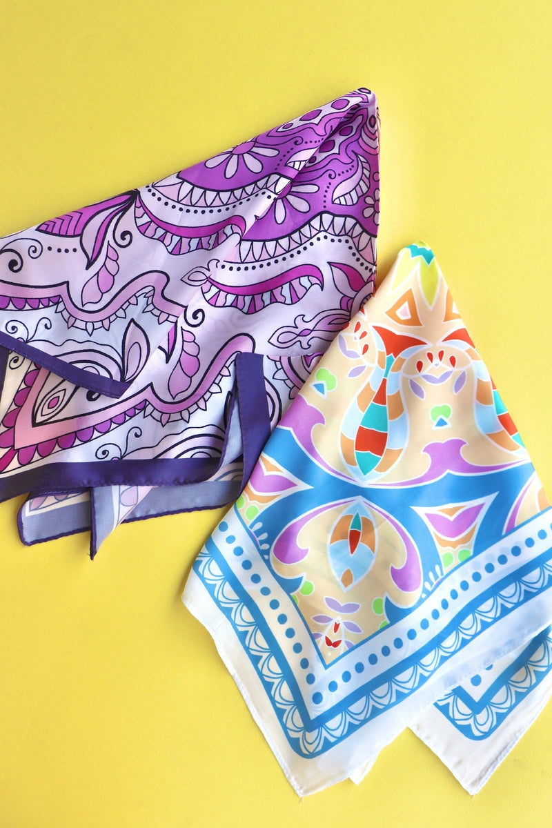 Boho Print Hair Scarves HAIR ACCESSORIES Josslyn 
