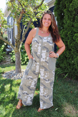 Camo Thermal Jumpsuit JUMPSUIT Easel 