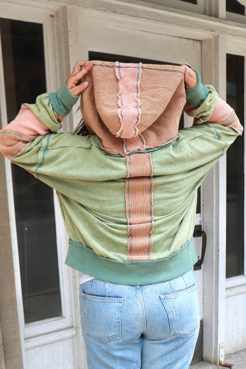 Corinne Zip Up Hoodie OUTERWEARS OLI & HALI 