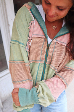 Corinne Zip Up Hoodie OUTERWEARS OLI & HALI 