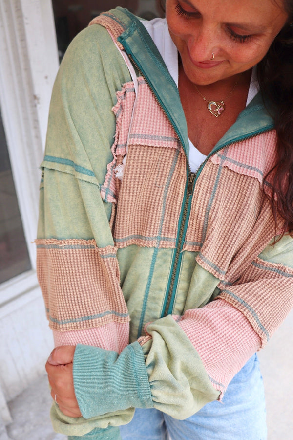 Corinne Zip Up Hoodie OUTERWEARS OLI & HALI 