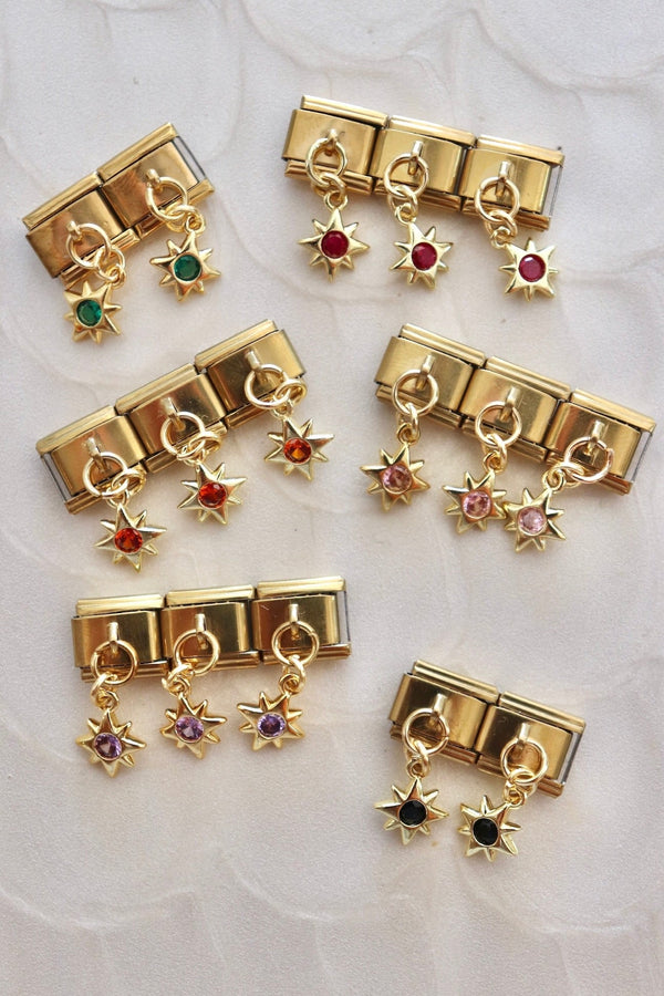 Italian Charms | DANGLE STARS ITALIAN CHARM BAR LAMOON 