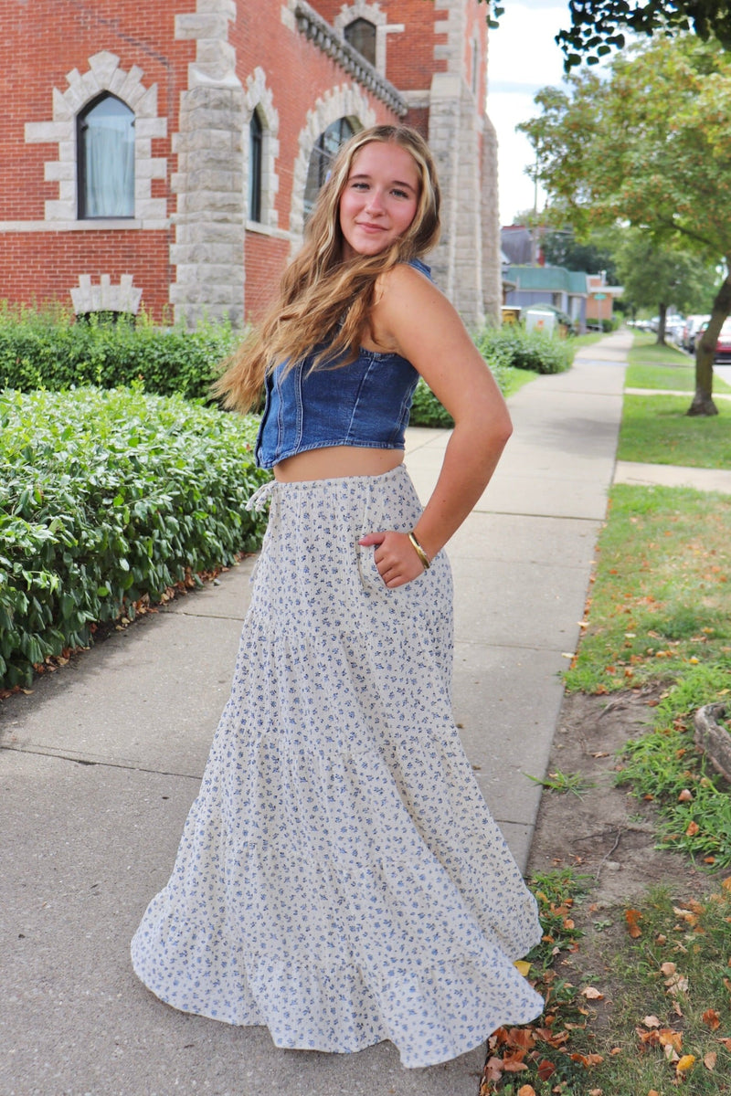 Belinda Maxi Skirt SKIRT POLYGRAM 