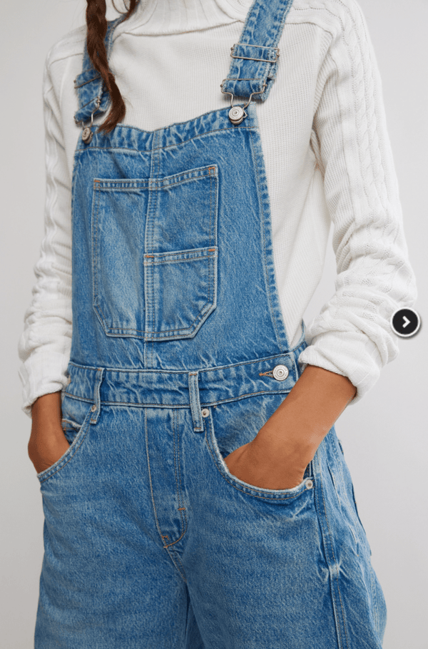 Good Luck Overalls - Free People JUMPSUIT Free People 