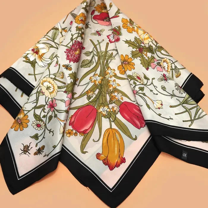 Floral Hair Scarves HAIR ACCESSORIES Josslyn 