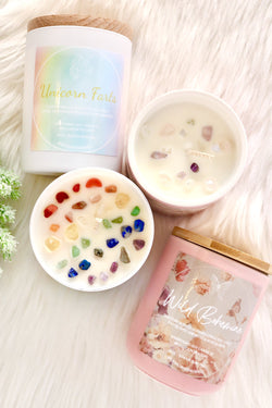 BACK IN STOCK Handcrafted Soy Candles home Wild Bohemian 